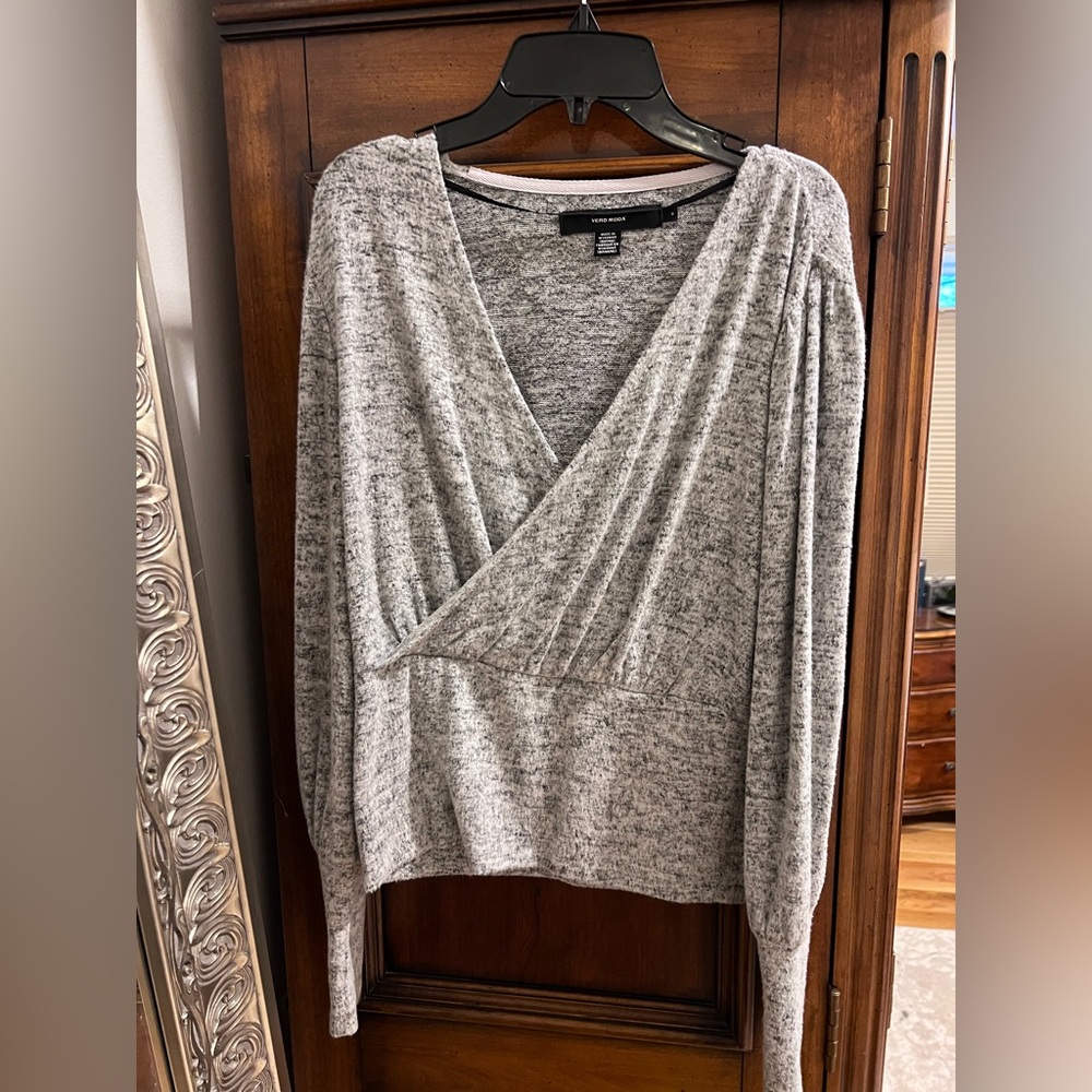 Super soft light gray sweater